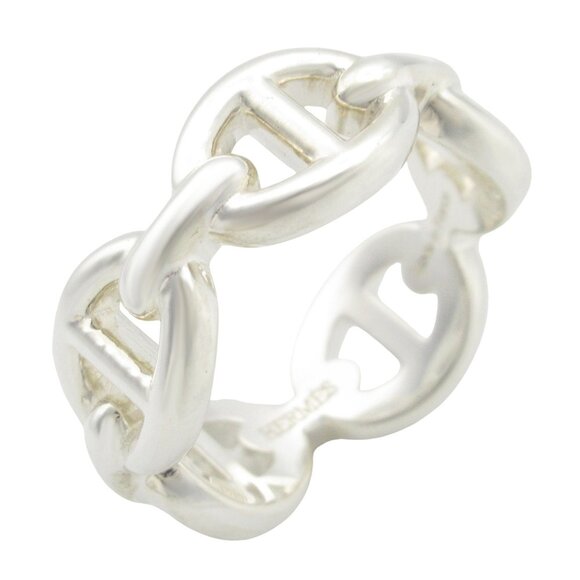 HERMES Silver Ring - Picture 1 of 9